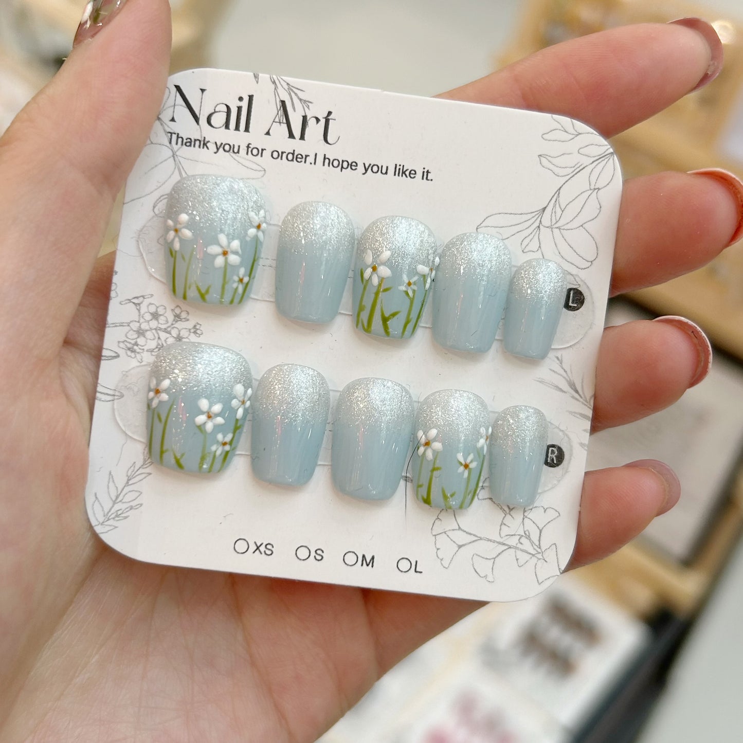 Blue daisy