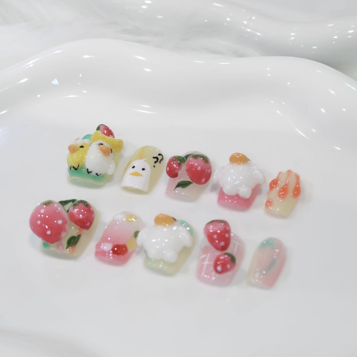 Strawberry ducks