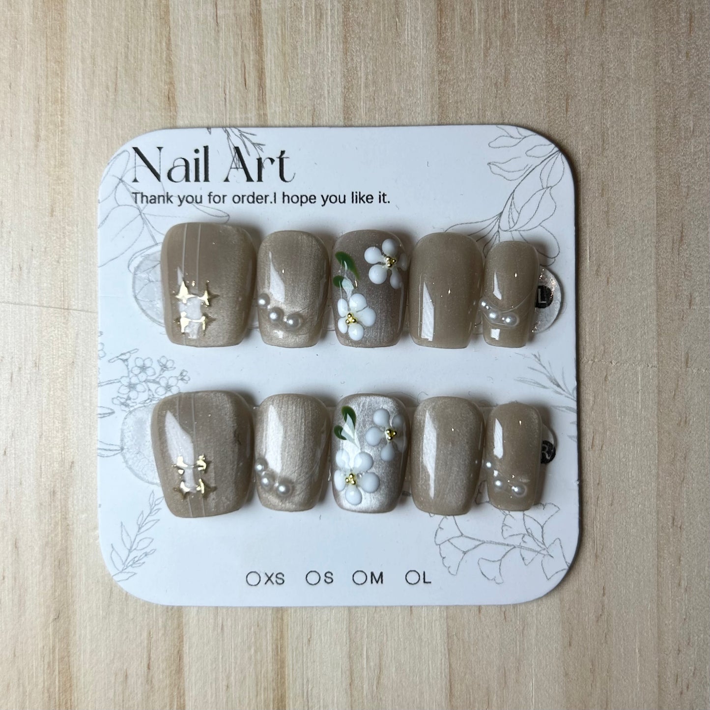 Bronze florals