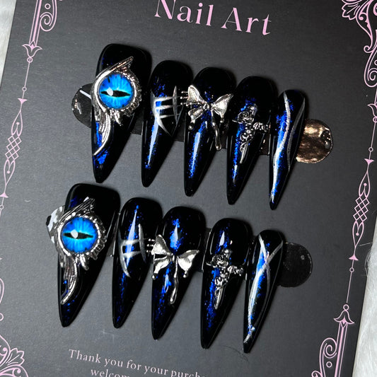 Blue evil charms