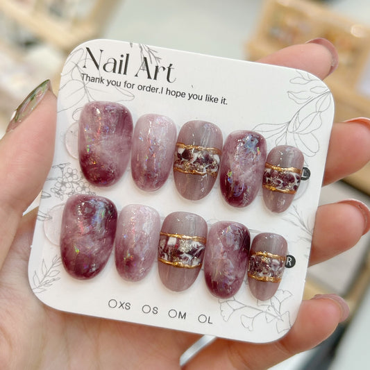 Ombre purple